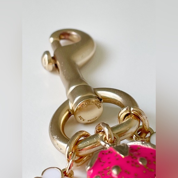Coach Upcrafted Strawberry Bag Charm - Picture 5 of 8